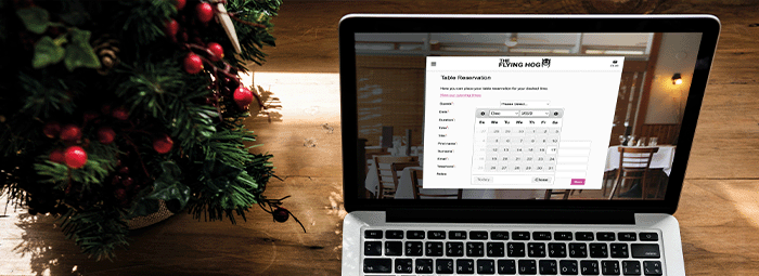 The tech that will save you both time and money this festive season Christmas Solutions Touch Reservation