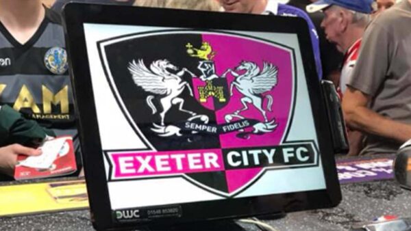 Exeter City Football Club branded till
