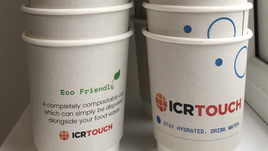 ICRTouch EPoS software development specialists Single use plastics green future