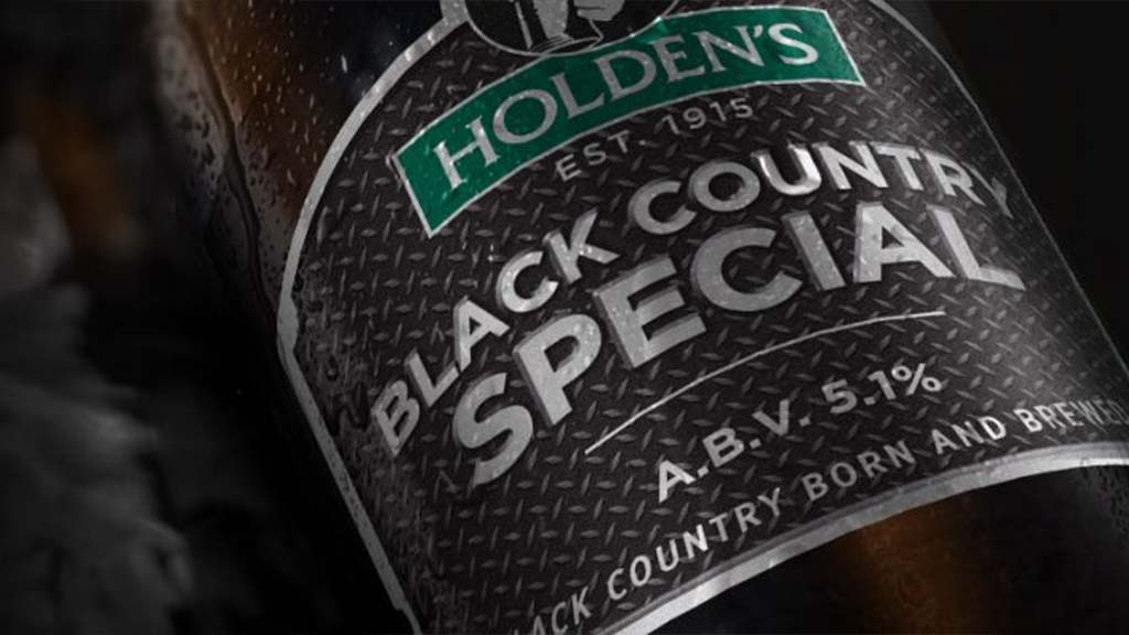 Holden's Brewery beer bottle