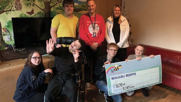 ICRTouch magazine profits support Beaulieu Respite