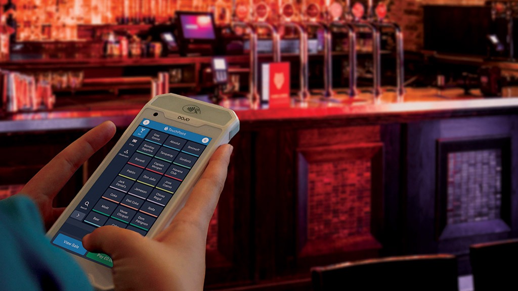 TouchPoint lite in a nightclub