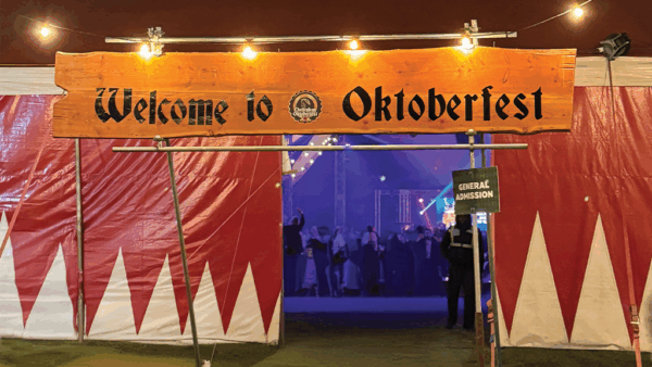 Oktoberfest tent
