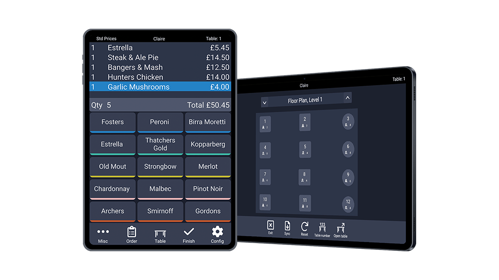 PocketTouch new design on tablets