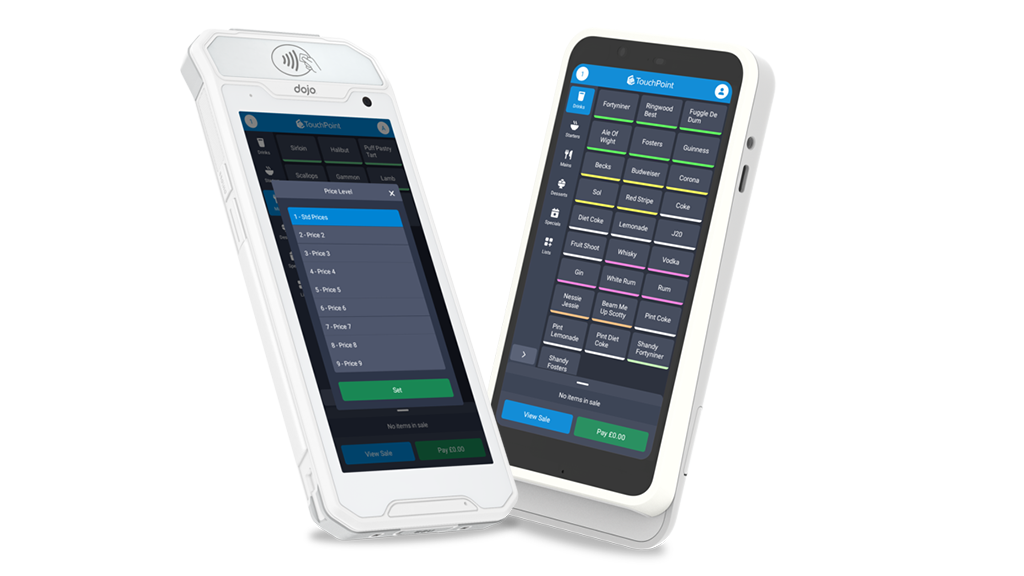 Stripe S700 and Dojo Pocket devices with TouchPoint lite on