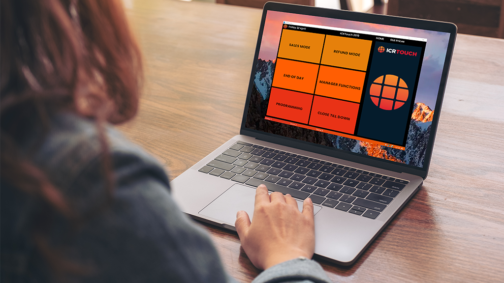 Touchpoint touch screen till EPoS software from ICRTouch