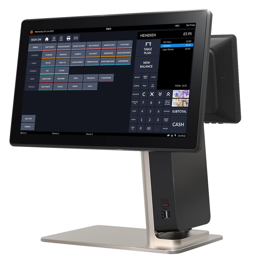 TouchPoint till electronic point of sale EPoS software from ICRTouch