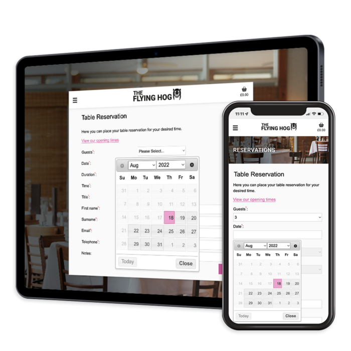 TouchReservation - Industry-leading EPoS Solutions - ICRTouch EPoS Software
