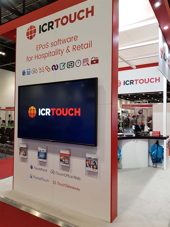 ICRTouch exhibition stand