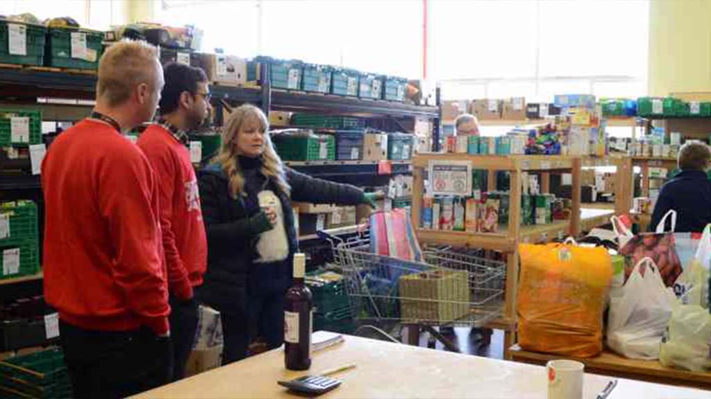 ICRTouch staff visit the Isle of Wight foodbank